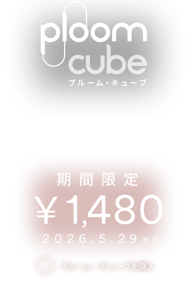 プルーム・オーラ (価格2980円)、プルーム・キューブ (価格1980円